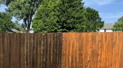 Power Wash Fence Photo